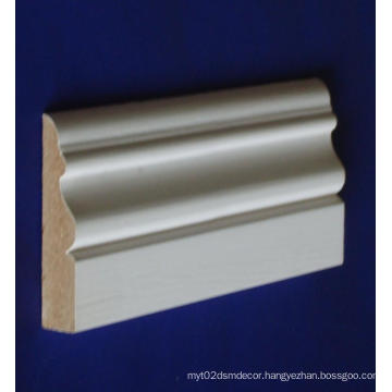 Finger Joint Primed Pine Parquet Timber Skirting Board